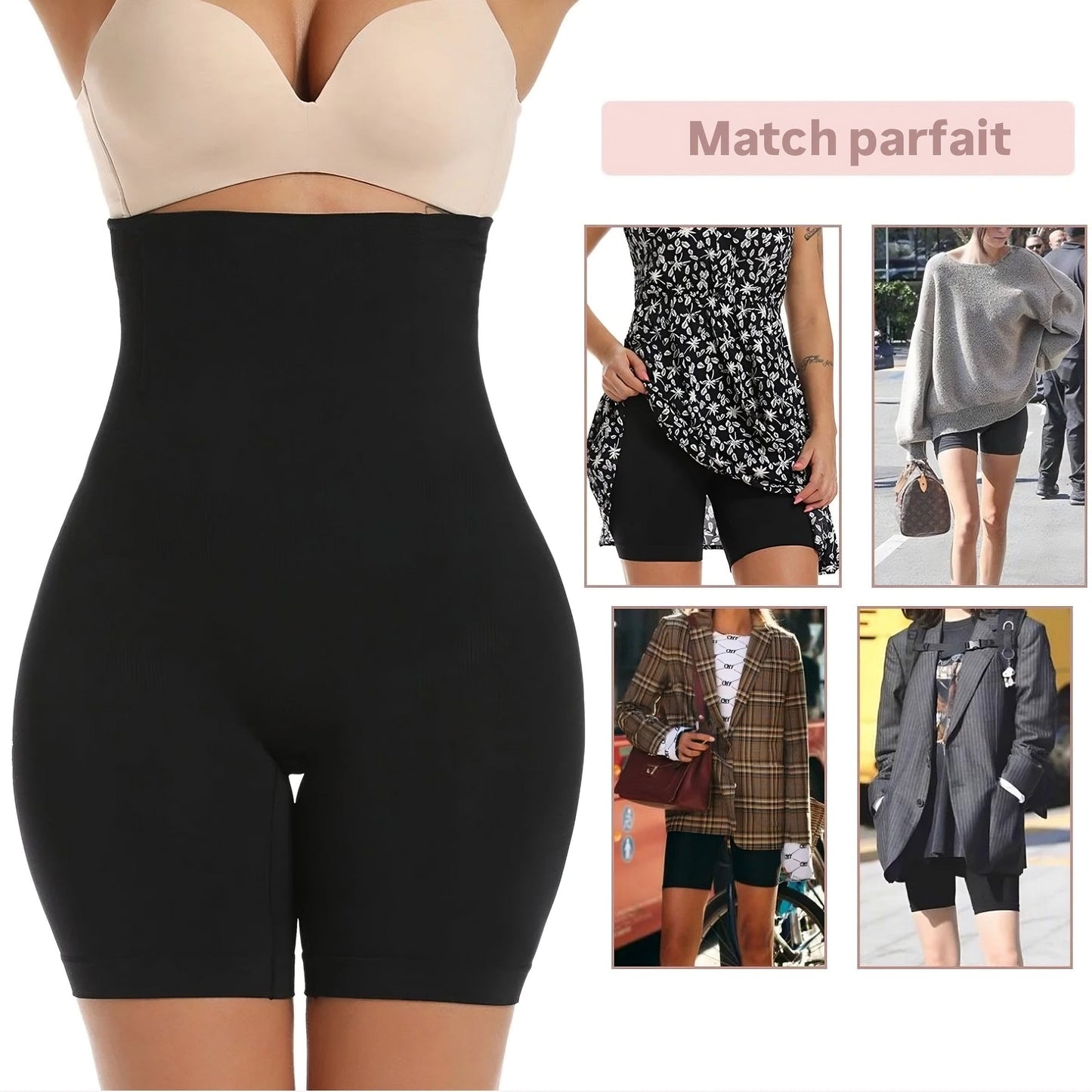 Byzyria Eclipse – Short Gaine Amincissant, Taille Fine & Effet Naturel